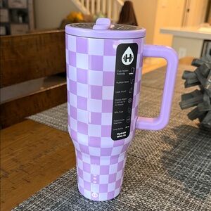 32 oz Lavender Checker Hydrojug